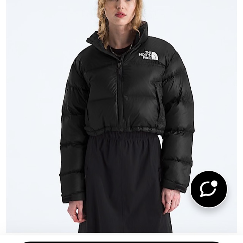 NWOT Genuine The North Face Women's XL Nuptse 1996 Short Puffer Jacket
